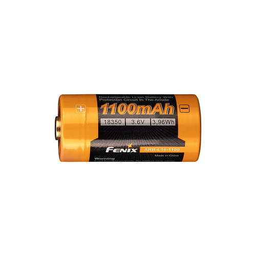 Fenix - Akku ARB-L18 18350 - 1100 mAh - 3,6V - ARB-L18-1100