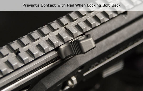 UTG - Vergrößerter Ladegriff für CZ Scorpion EVO 3 - Schwarz - TLT-CSCH01