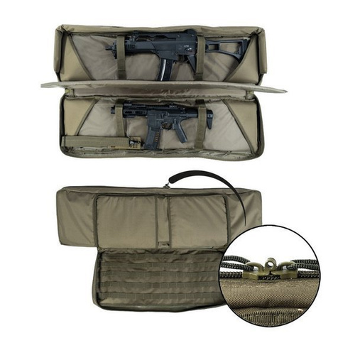Mil-Tec - Double Gun Case - OD Grün - 16193401