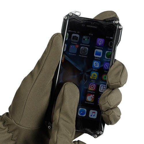 M-Tac - Winter-Softshell-Handschuhe - Olive - 90010001