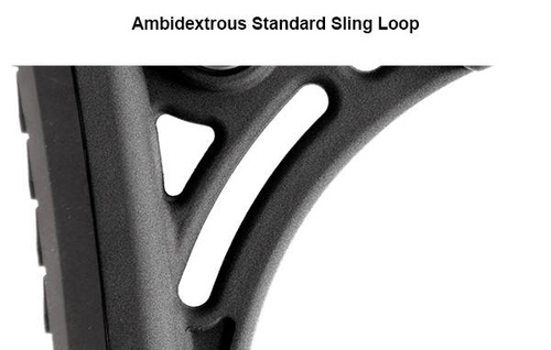 UTG - Hinterschaft für AR 15 Pro Ops Ready S3 - Mil-Spec - Schwarz - RBUS3BMS