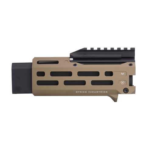 Strike Industries - Handschutz M-LOK für CZ Scorpion EVO Strike 6" Handschutz - Schwarz - SI-CEVO-HG-6-BK