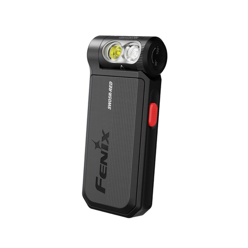 Fenix - LED-Taschenlampe SW05R-RED mit 700-mAh-Akku - 150 lm - Schwarz - SW05R-RED black