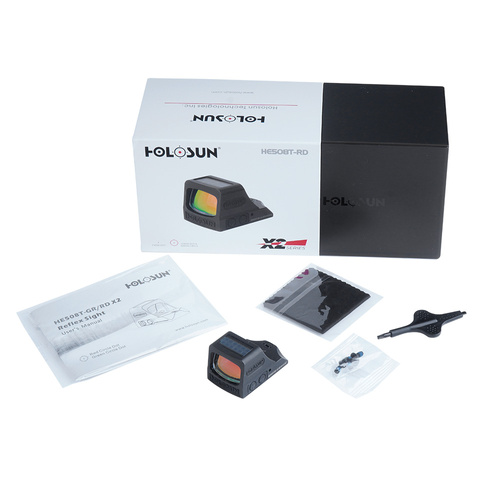 Holosun - HE508T X2 Elite Micro Red Dot Kollimator mit Picatinny Schienenmontage 