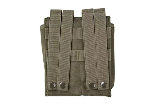 GFC Tactical - Doppelte AK / AR Typ Magazintasche - MOLLE - Nylon - Olive - GFT-19-003576