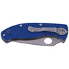 Spyderco - Klappmesser Tenacious FRN Blau -  CPM S35VN Plain Steel - Blau - C122PBL
