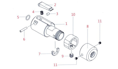 Action Army - HopUp Kammer für APS 96 - B02-009