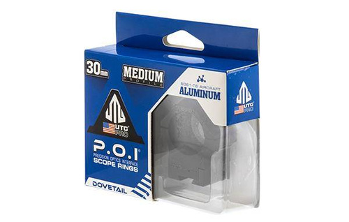 Leapers - Zweiteilige Montage UTG POI 30/11 - 30 mm - Medium - Schwarz - RDU013015