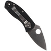 Spyderco - Ambitious G-10 Schwarz Plain Klappmesser - C148GP