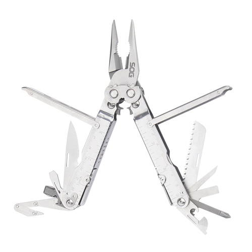 SOG - Multitool PowerLock mit V-Cutter - 18 Werkzeuge - S62N-CP