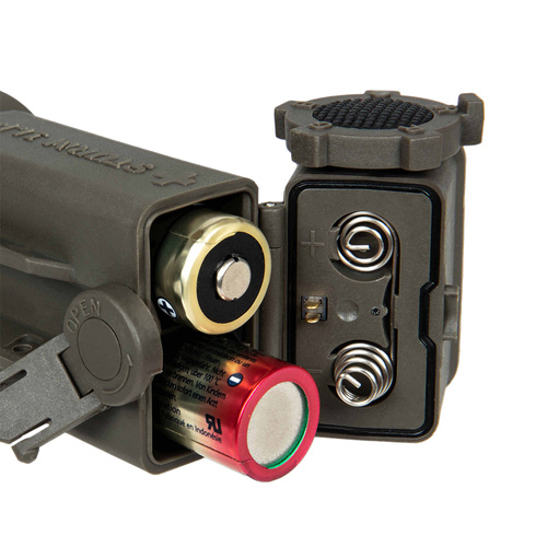 Mactronic - Helm Montierte Taktische Taschenlampe Storm 1LP - LED RGB - IR - Olive Drab - THL0051