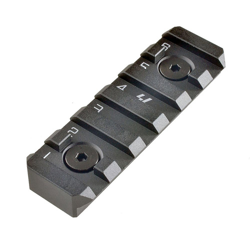 Strike Industries - LINK KeyMod / M-LOK Schiene - 6 Schlitze - Schwarz - LINK-RS-6
