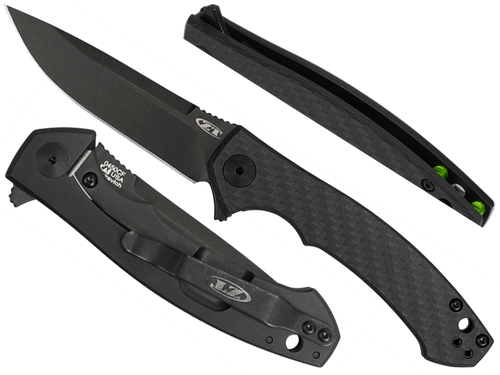 Zero Tolerance - Klappmesser ZT Sinkevich 0450CF - CPM S35VN - Schwarz - 0450CF