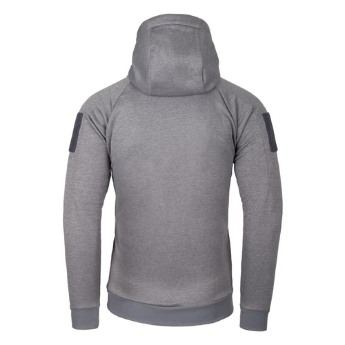 Helikon - Urban Tactical Hoodie® - Fullzip - Poliester - Schwarz / Grau melange - BL-UHF-PO-M1