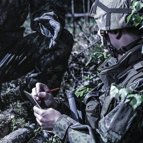 Modestone - Wasserdichtes Notizbuch - 96 x 148 mm - 50 Blatt - Tan - A32MIL