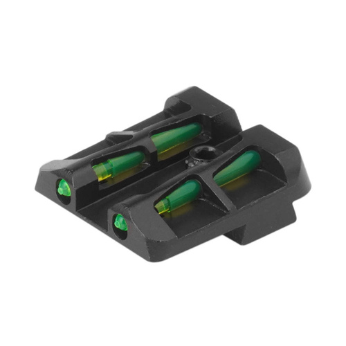 HIVIZ - Fiber-Optic Visier für Glock - Drei Stabfarben - GLLW15/-RDGRBK
