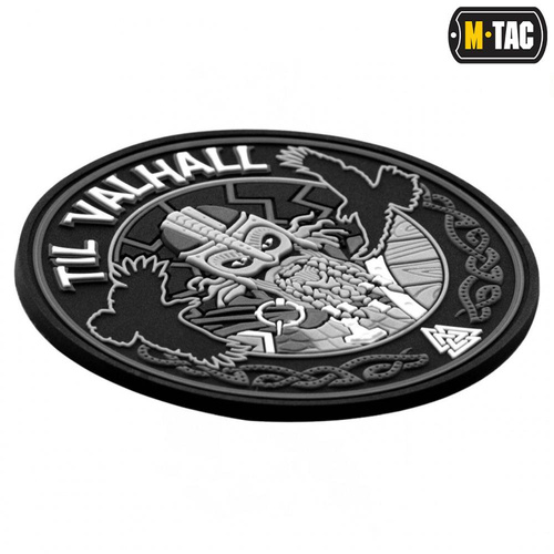 M-Tac – Til Valhall Patch – PVC – Grau/Schwarz – 51142112