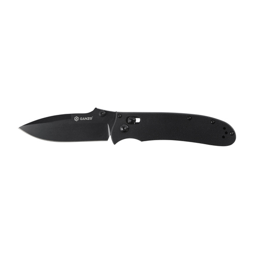 Ganzo - Klappmesser Ganzo G704B - 440C - Schwarz - G704B/G704BK