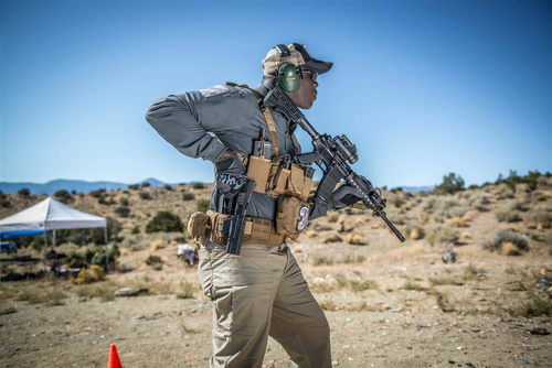 Helikon - Platte mit Magazinlader für AR / AK Competition Carbine Wings Set® - Adaptive Green - AC-CWS-CD-12