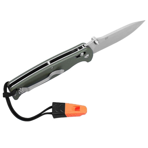 Ganzo - G7412 EDC-Klappmesser mit Pfeife - G-Lock - Grün - G7412-GR-WS