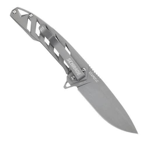 Schrade - Ventrikel-Klappmesser - Silber - 1159323