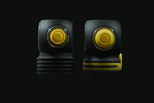 Armytek - Wiederaufladbare Taschenlampe / Stirnlampe Elf C2 - 1100 lm - Kaltlicht - F05103C