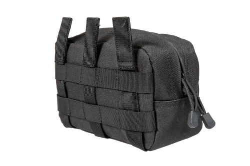 GFC Tactical - Horizontale Mittle Cargo Tasche - Schwarz - GFT-19-019550