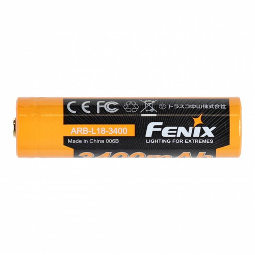 Fenix - Li-Ion Akku 18650 3400mAh 3.6V - ARB-L18-3400