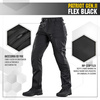 M-Tac - Patriot Gen II Flex taktische Hose - Schwarz - 20056802