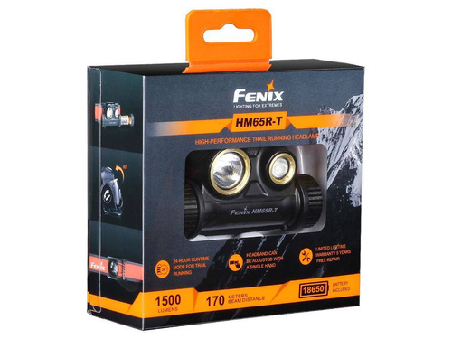 Fenix - Stirnlampe HM65R-T mit Akku 3500 mAh - 1500 Lumen - 039-468
