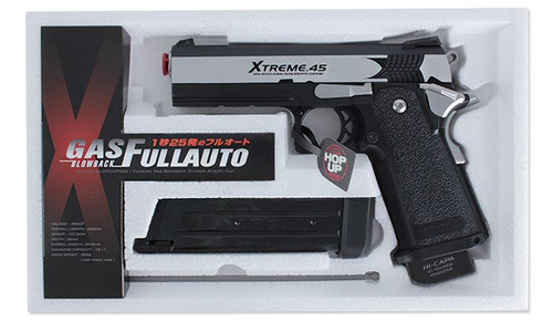 Tokyo Marui - Hi-Capa Xtreme .45 Pistole Replica - Full Auto - GBB