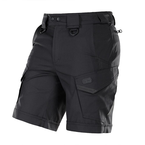 M-Tac - Aggressor Tactical Shorts - Polycotton - Rip-Stop - Schwarz - 20018002