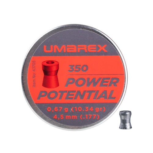 Umarex - Airgun Pellets Hollow-Point Power Potential - 4,5 mm - 350 Stück - 4.1705