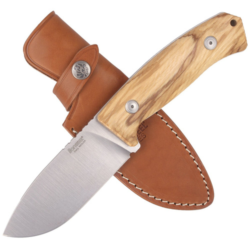 LionSteel - Bushcraft M3 Messer - Niolox - Olivenholz - M3 UL