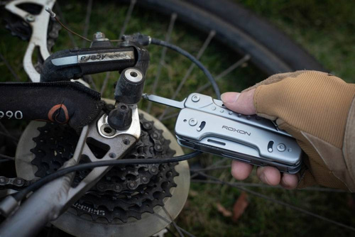 Roxon - Multitool mit austauschbarer Klinge und Drahtschneider Phantom - S802