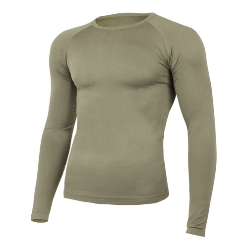 Mil-Tec - Langarm-Thermoshirt - Grün OD - 11233001