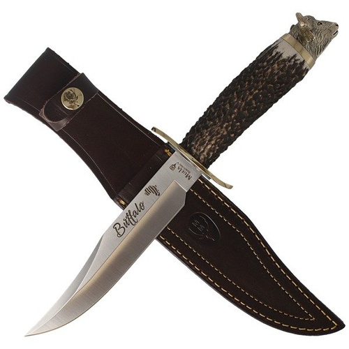 Muela - Deer Stag Knife 160mm, Gift Box - BUFFALO-16BF