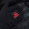 M-Tac - Lasergeschnittenes Valknut Quadrat Patch - Rot / Schwarz - 51162233