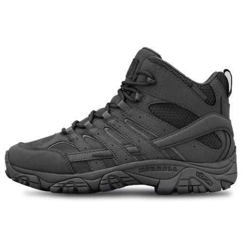 Merrell - Stiefel Military Moab 2 Mid - Wasserdicht - Schwarz - J15853