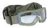 Bolle Tactical - Ballistische Schutzbrille - X1000 - STD - Nato Grün - X1KSTD