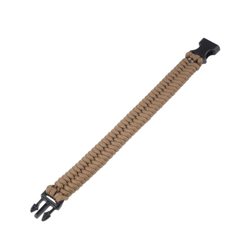 EDCX - "Fisch" Survival-Armband - Coyote Brown - 2180
