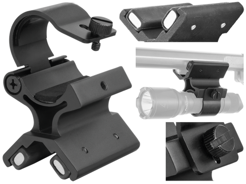 RealHunter - MagCLIP Magnetische Taschenlampenhalterung - 23-26 mm - 258-036