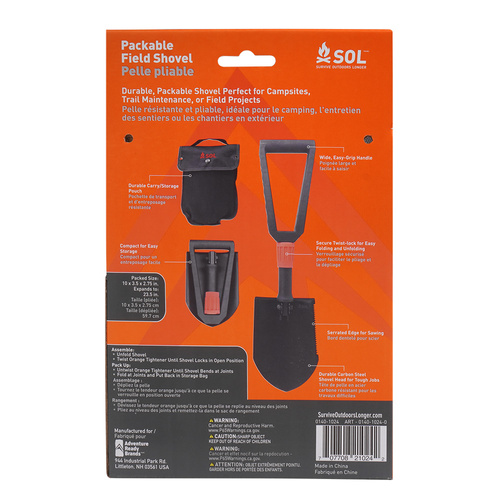 SOL - Packbare Feldschaufel - 0140-1024
