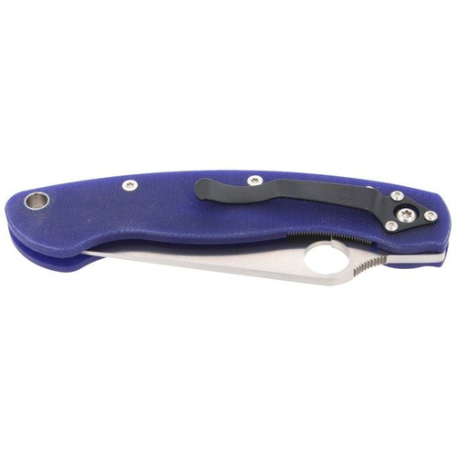 Spyderco - Military™ Modell G-10 Dunkel Blau CPM S110V Messer - C36GPDBL