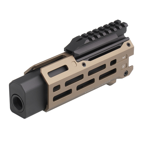 Strike Industries - Handschutz M-LOK für CZ Scorpion EVO Strike 6" Handschutz - FDE - SI-CEVO-HG-6-FDE - Andere Handschützer & Vorderschäfte