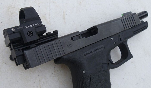 Strike Industries - Rear Sight Mount Schiene - G17/18 - Schwarz - SI-GSR