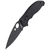Spyderco - Manix™ 2 G-10 Schwarz / Schwarz Klinge Messer - C101GPBBK2