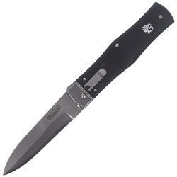 Mikov - Automatikmesser Predator Stonewash ABS - Schwarz - 241-BH-1/STKP