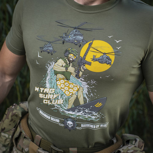M-Tac - Surf Club T-Shirt - Light Olive - 80062038