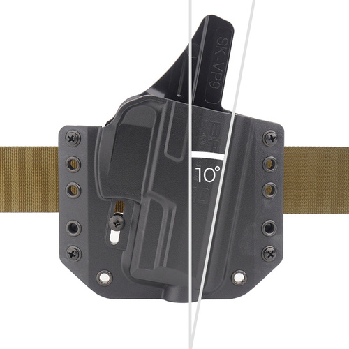 Bravo Concealment - OWB-Holster für HK-Pistole VP9sk - Rechtshänder - Polymer - BC10-1007